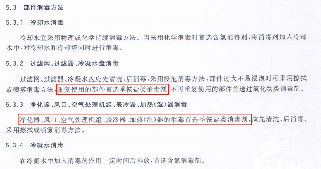 中央空調(diào)消毒為什么首選季銨鹽?(圖1) 中央空調(diào)消毒為什么首選季銨鹽?(圖1)